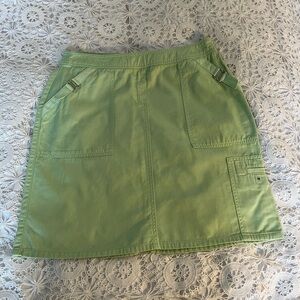 Christopher & Banks Light Green Mini Skirt - Size 10